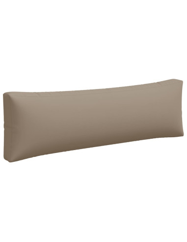 Cuscini per Pallet 3 pz Tortora in Tessuto