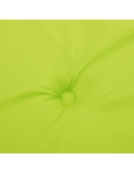 Cuscini per sedie 2 pcs Verde brillante. 58 x 77 x 4,5 cm
