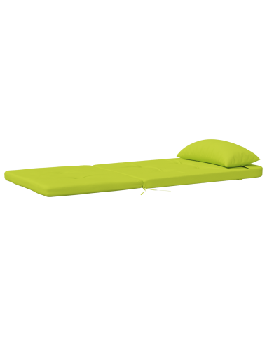 Cuscini per sedie 2 pcs Verde brillante. 58 x 77 x 4,5 cm