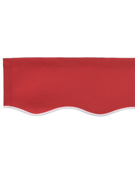 Tessuto di Ricambio per Tenda per Struttura 4.5x3.5 m Rosso