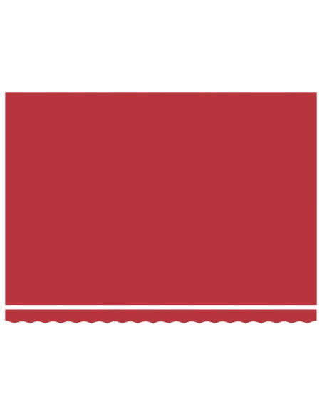 Tessuto di Ricambio per Tenda per Struttura 4.5x3.5 m Rosso