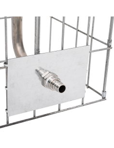 Rubinetto Gabion Argento 25 x 25 x 100 cm Acciaio inossidabile 2