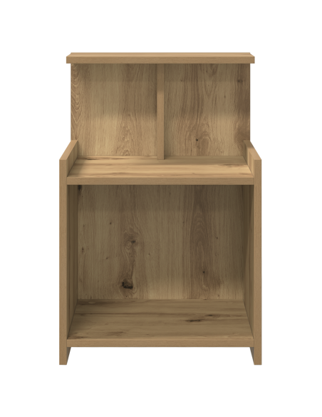 Armadio da Notte 2 pcs Rovere artigianale 40 x 35 x 60 cm