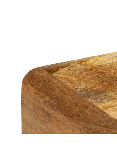 Tavolino da Salotto in Legno di Mango 90x50x40 cm
