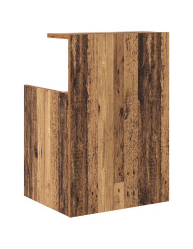 Armadio da Notte 2 pcs Legno vecchio 40 x 35 x 60 cm