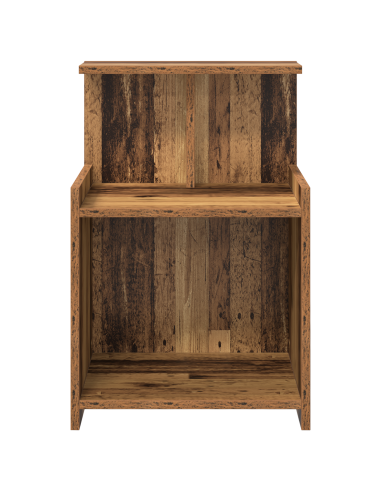 Armadio da Notte 2 pcs Legno vecchio 40 x 35 x 60 cm