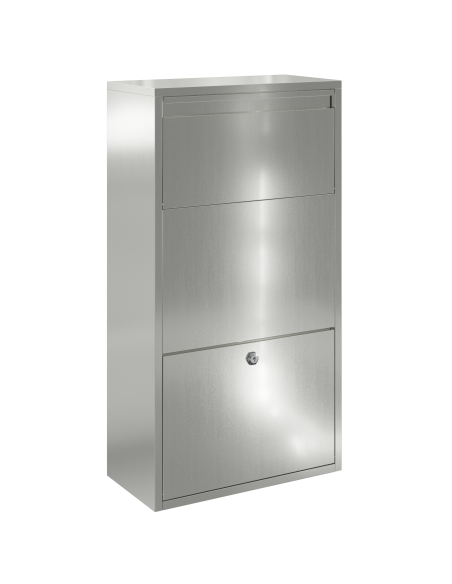 Cassettina per Pacchi 44x22x82 cm Acciaio Zincato