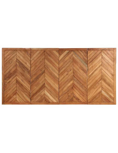 Tavolo da Pranzo 180x90x75 cm in Legno Massello di Acacia