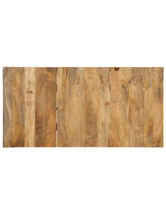 Tavolo da Pranzo 140x70x75 cm in Legno Massello di Mango