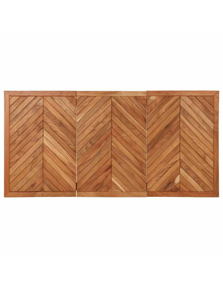Tavolo da Pranzo 160x80x75 cm in Legno Massello di Acacia