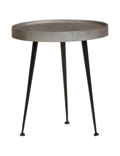 Tavolini da Salotto 3 pz Argento in Legno Multistrato