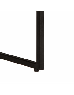 Tavolino da Salotto 110x55x40 cm in Legno Massello di Acacia