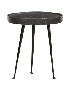 Tavolini da Salotto 3 pz Neri in Legno Multistrato