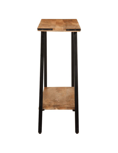 Tavolo Consolle 110x30x75 cm in Legno Massello di Mango