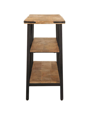 Tavolo Consolle 180x35x70 cm in Legno Massello di Mango