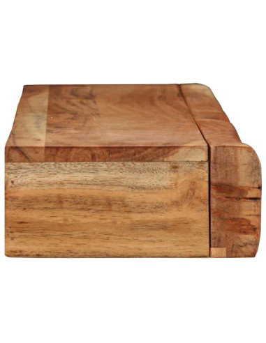 Mensole da Parete 2 pz 100x17x8 cm in Legno Massello di Acacia