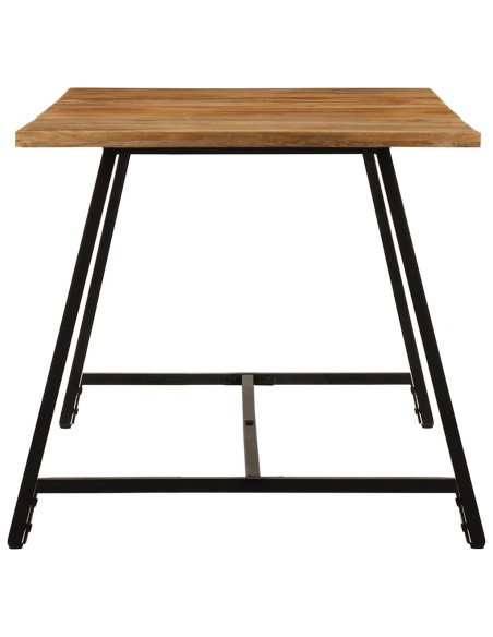 Tavolo da Pranzo 160x80x75 cm in Legno Massello di Mango