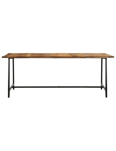 Tavolo da Pranzo 200x100x75 cm in Legno Massello di Mango