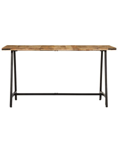 Tavolo da Pranzo 140x70x75 cm in Legno Massello di Mango 2