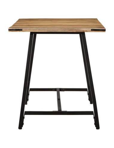 Tavolo da Pranzo 140x70x75 cm in Legno Massello di Mango