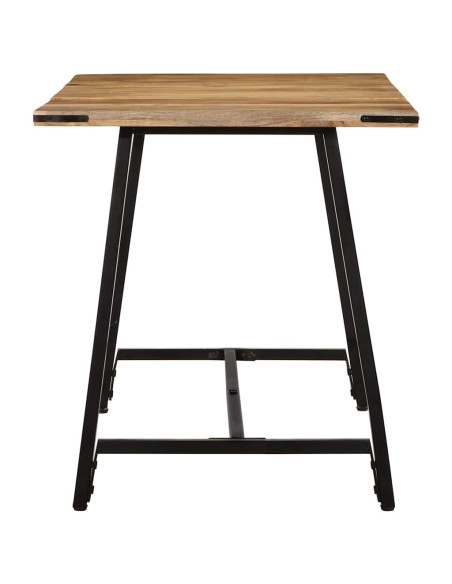 Tavolo da Pranzo 140x70x75 cm in Legno Massello di Mango