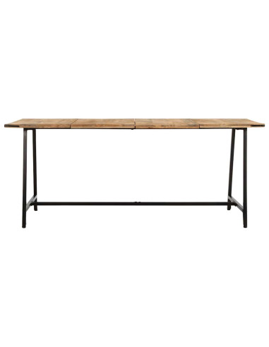 Tavolo da Pranzo 180x90x75 cm in Legno Massello di Mango