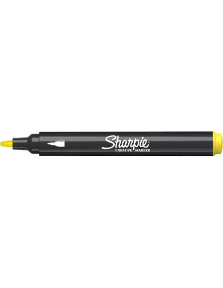 CF6 CREATIVE MARKER-P.TONDA-GIALLO