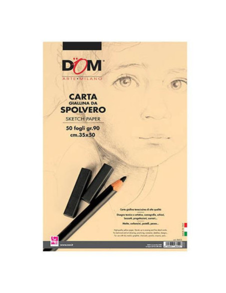 CF3 BLOCCHICARTA SPOLVER 50FG 35X50