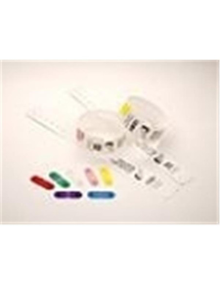WRISTBAND CLIPS KIT YELLOW