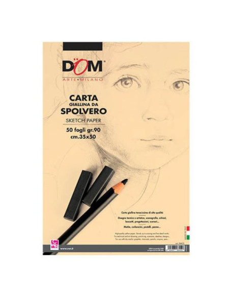 CF3 BLOCCHICARTA SPOLVER 50FG 35X50