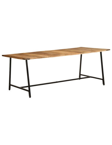 Tavolo da Pranzo 200x100x75 cm in Legno Massello di Mango