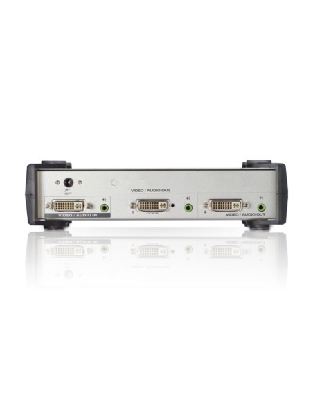ATEN Splitter DVI/Audio 2-porte