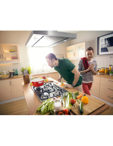 Beko HIML 95225 SXE Acciaio inox Da incasso 90 cm Gas 5 Fornello(i)