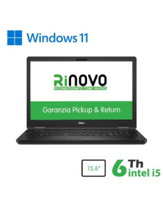 NB DELL RINOVO REFURBISHED Latitude E5580 RN42534114 15.6" i5-6x00u 16GB SSD 512GB NO DVD W11P