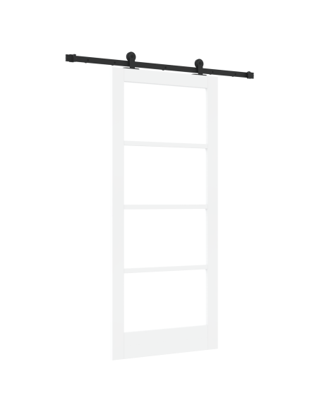 Porta scorrevole con set di accessori 'ORKDAL'bianca 86x198,5 cm