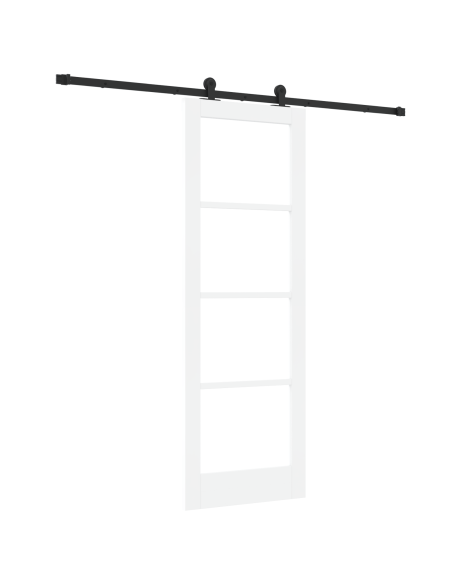 porta scorrevole  con set di ferramenta "ORKDAL" bianca 73.5x211 cm, porta interna  con vetro "ORKDAL" bianca 73.5x211x4 cm