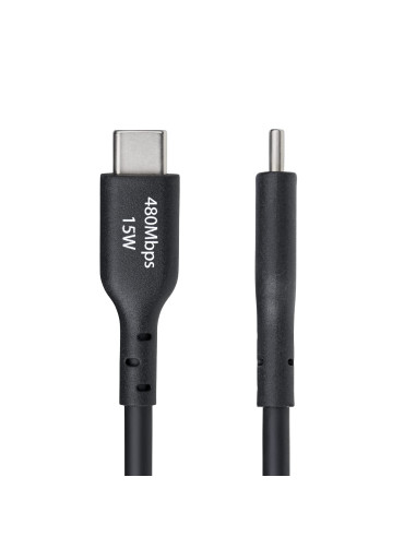 StarTech.com Cavo di Ricarica USB-A a USB-C da 3m - Cavetto di Carica Rapida USB-A a Type-C da 3A, Cavo per Trasferimento Dati U