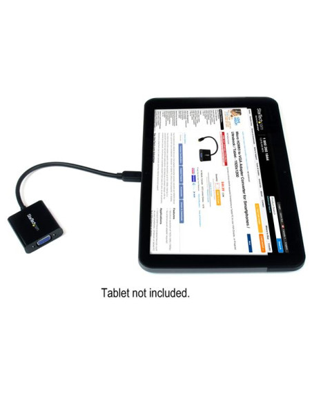 StarTech.com Adattatore convertitore Micro HDMI a VGA per smartphone/ultrabook/tablet - 1920x1080