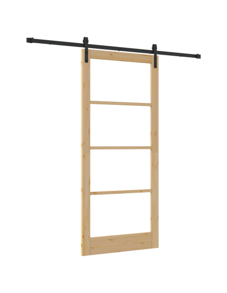Porta Scorrevole con Set di Ferramenta 'ORKDAL'93x211 cm