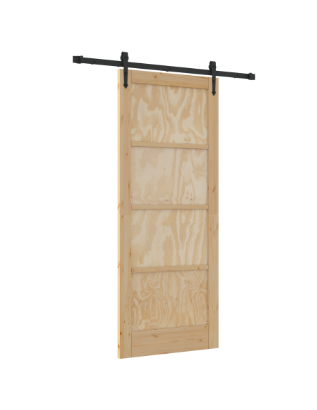 porta scorrevole  con set hardware 'ORKDAL'Legno massello di pino, porta interna  'ORKDAL'83x202x4 cm Legno massello di pino