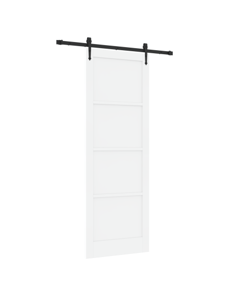 Porta scorrevole ORKDAL Bianco 83 x 232 cm Pino massello