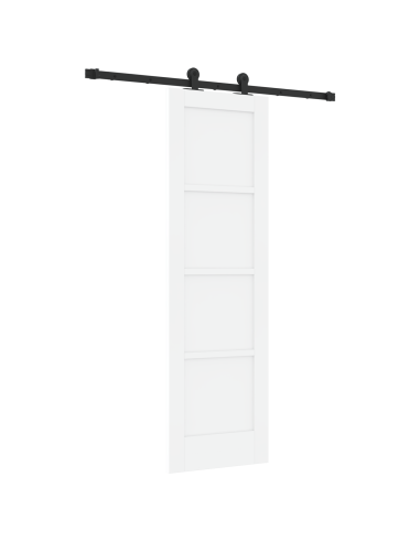 Porta scorrevole ORKDAL Bianco 61 x 198,5 cm Pino massello