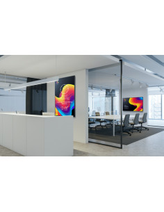 Sharp PN-ME982 Pannello piatto per segnaletica digitale 2,49 m (98") LED 450 cd/m² 4K Ultra HD Nero Android 2