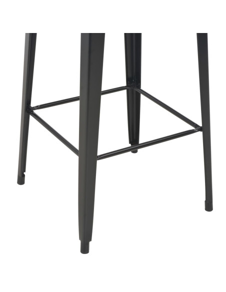 Set da Bar 3 pz in Acciaio Nero