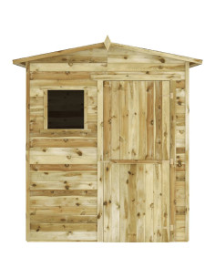 Capanno da Giardino in Legno di Pino Impregnato 2