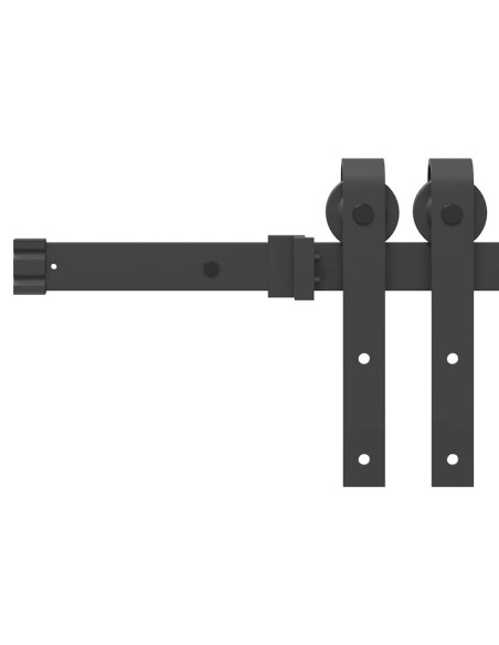 Porta Scorrevole con Set Hardware 'ORKDAL'Bianca 73.5x211 cm