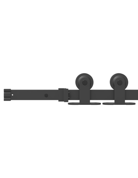 porta scorrevole  con set di hardware 'ORKDAL'86x211 cm, porta interna  con vetro 'ORKDAL'86x211x4 cm in legno massello di pino