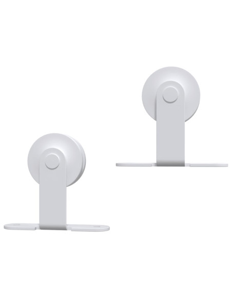 Porta Scorrevole con Set Hardware 80x210 cm Legno Massello Pino