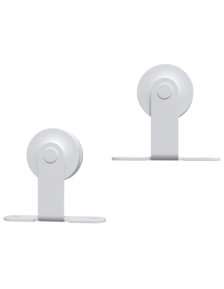 Porta Scorrevole con Set Hardware 80x210 cm Legno Massello Pino