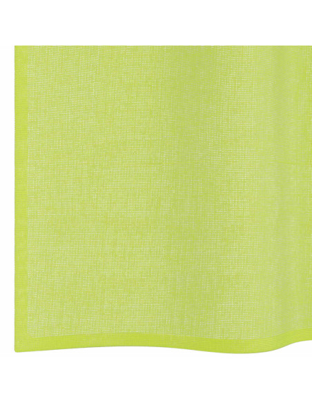 Tende in Voile con Linguetta 2 pz Verde Mela
